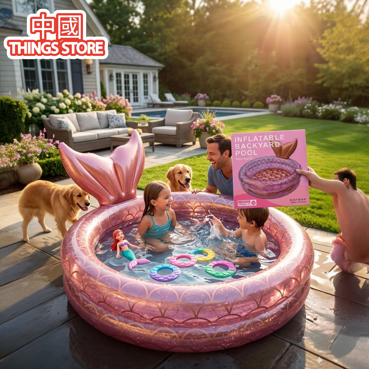 Alberca Inflable de sirena