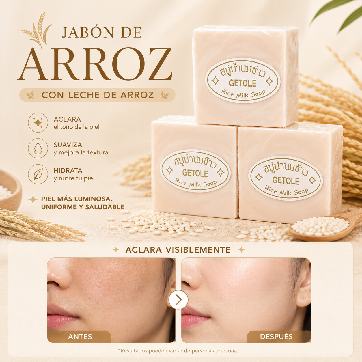 Jabón de arroz