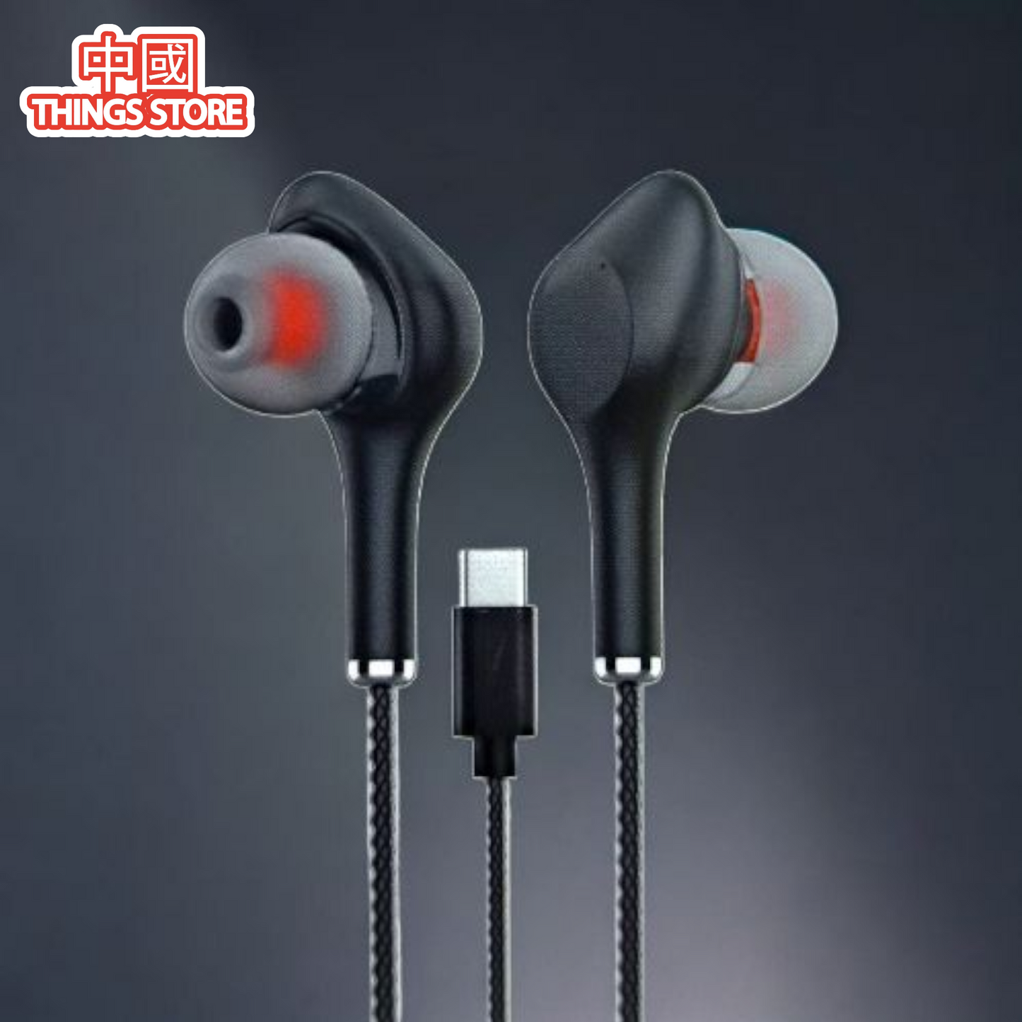 Audífonos de cable USB C