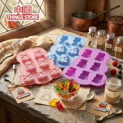 Molde de silicón de ositos 🧸