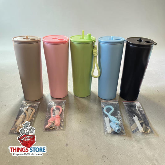 Vaso liso metálico de 710ml