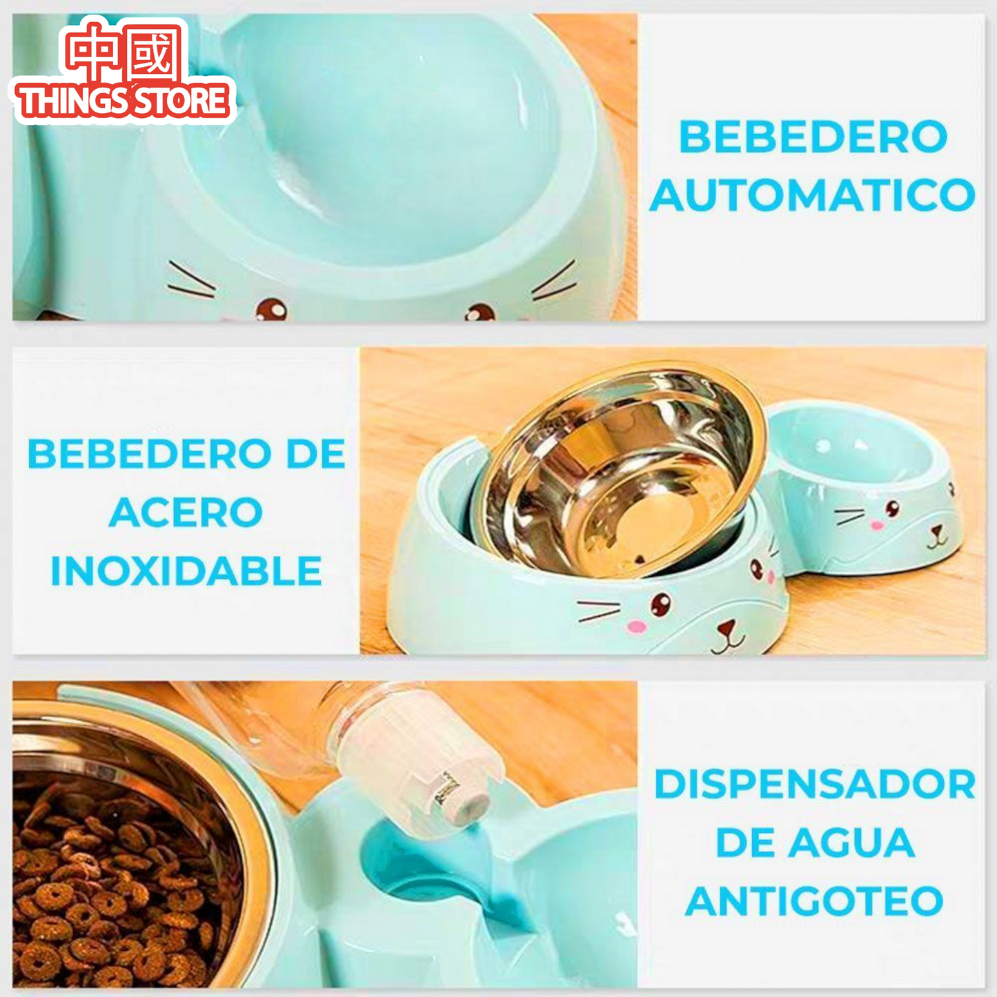 Bebedero para gato promoción 3X2
