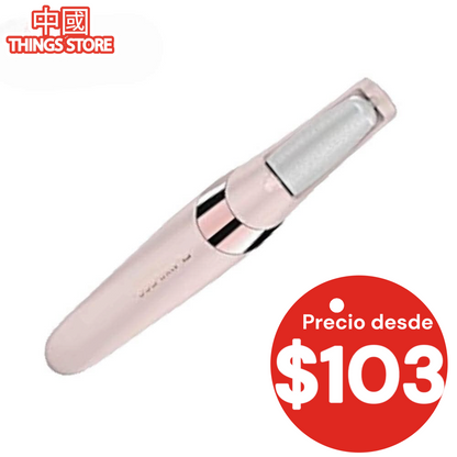 Pulidor para pies potente con dos cabezales