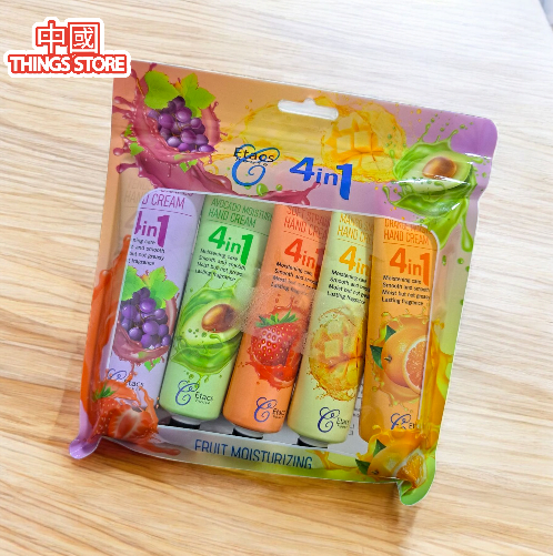 Kit de cremas frutales 5 piezas