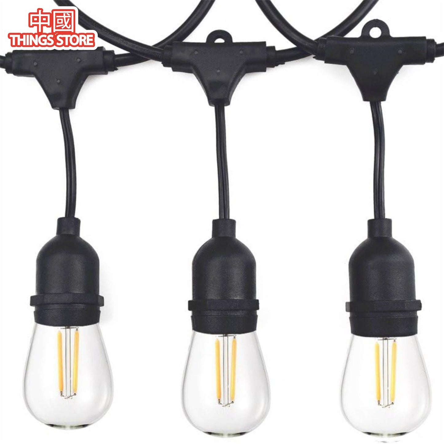 Serie vintage de 5m con 10 focos