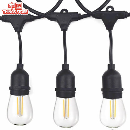 Serie vintage de 5m con 10 focos