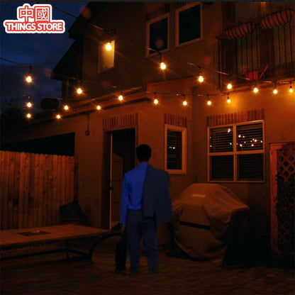 Serie vintage de 5m con 10 focos